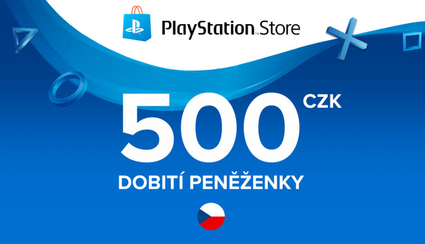 PlayStation Store Carte cadeau Store500 CZK