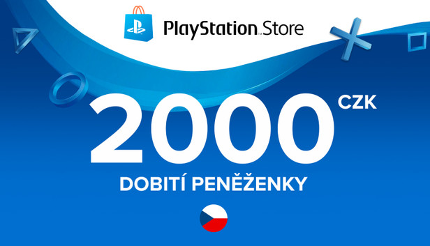 PlayStation Store Carte cadeau 2000 CZK