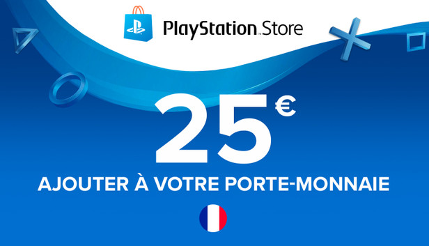 PlayStation Store Carte cadeau 25€