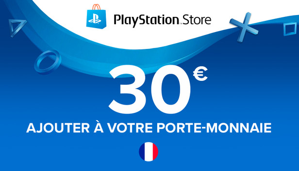 PlayStation Store Carte cadeau 30€