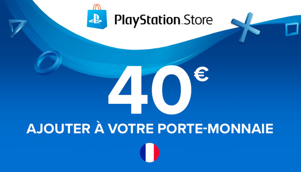 PlayStation Store Carte cadeau 40€