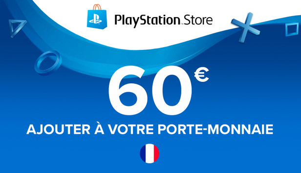 PlayStation Store Carte cadeau 60€