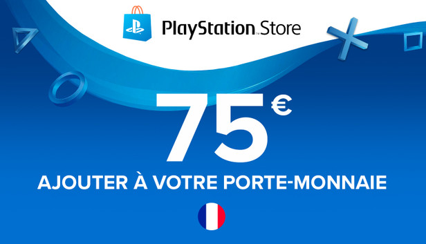 PlayStation Store Carte cadeau 75€