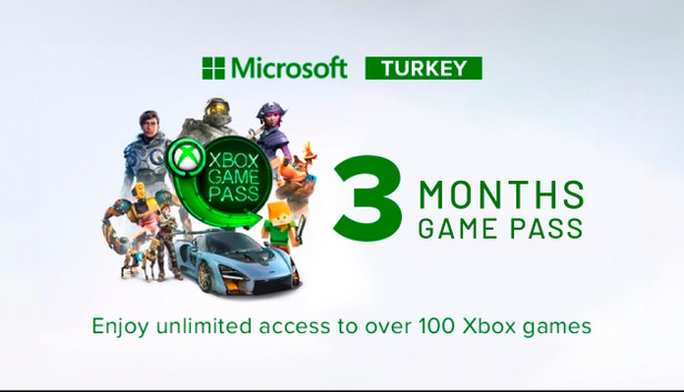 Microsoft Store Xbox Game Pass 3 Mois