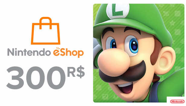 Nintendo Eshop Carte eShop 300 BRL