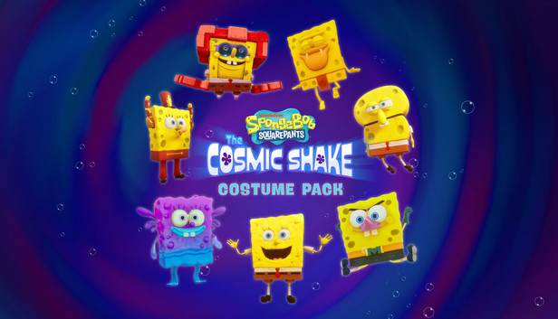 Steam Bob l'éponge : The Cosmic Shake - Costume Pack