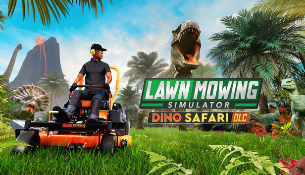 Steam Lawn Mowing Simulator - Dino Safari