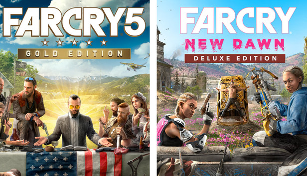 Steam Far Cry 5 Gold Edition + New Dawn Deluxe Bundle