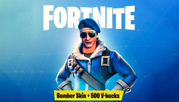 PlayStation Store Fortnite Bomber Skin + 500 V-bucks