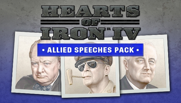 Steam Hearts of Iron IV: Allied Speeches Pack