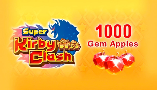 Nintendo Eshop Super Kirby Clash 1000 Gem Apples