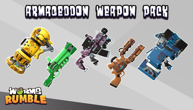 Steam Worms Rumble Armageddon Weapon Skin Pack